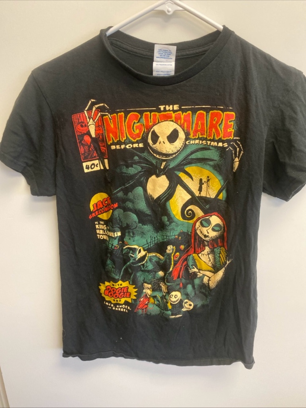 Delta Black The Nightmare Before Christmas Kids Graphic Tee